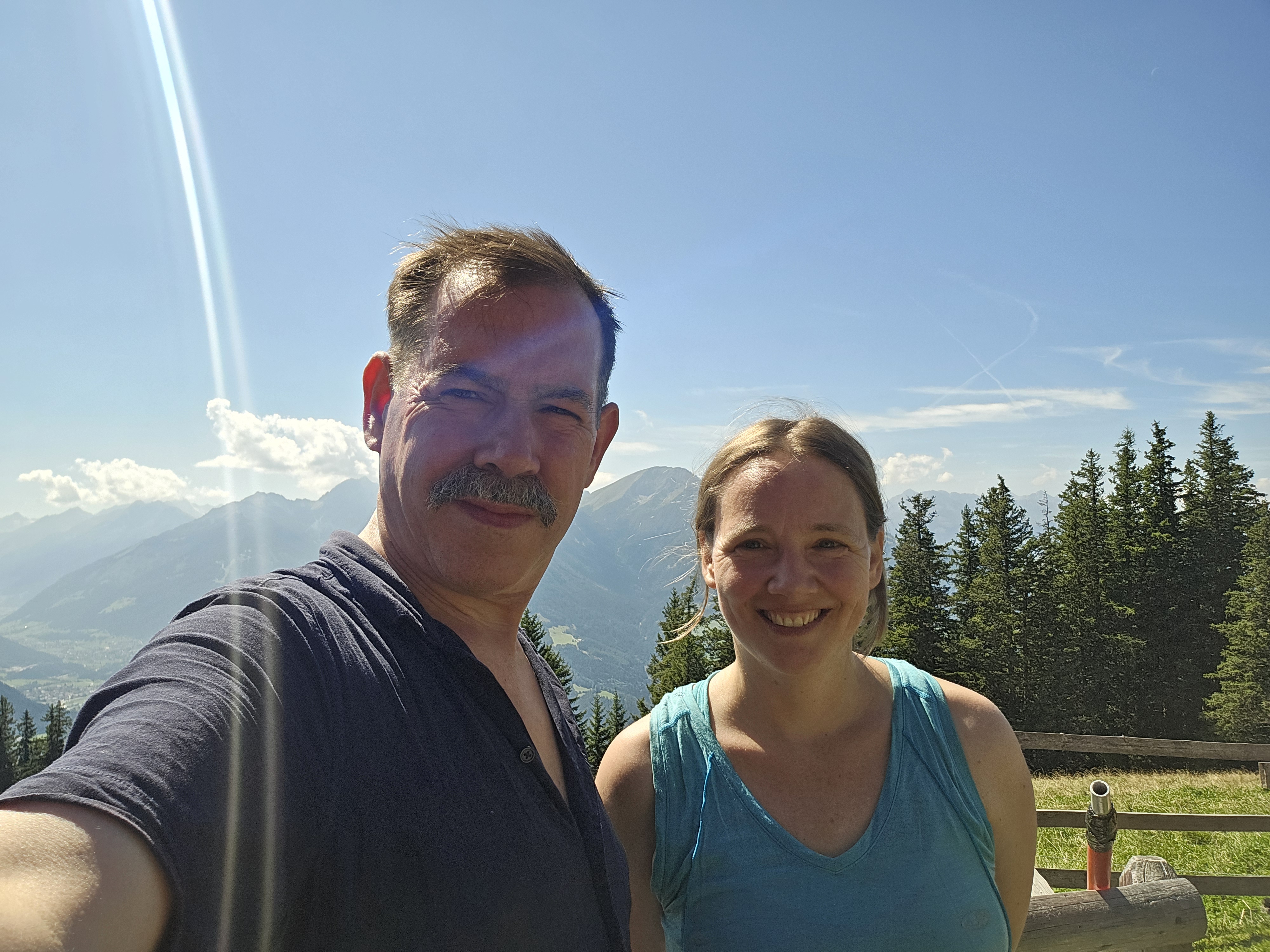 Anja and Paul, Innsbruck July 2025